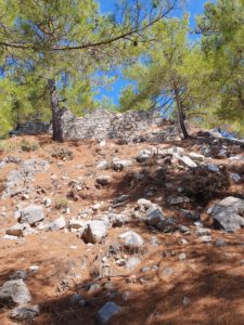 The ruins of Cadianda